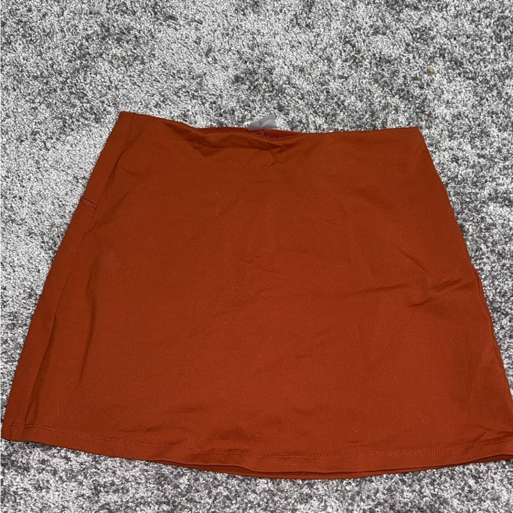 Calia Rust/Orange golf Mini Skirt